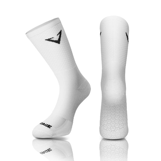 VANTAGE Sports Socks Non-Slip | Made in Korea | Running Socks | Arch & Ankle Support | Anti-Sweat
