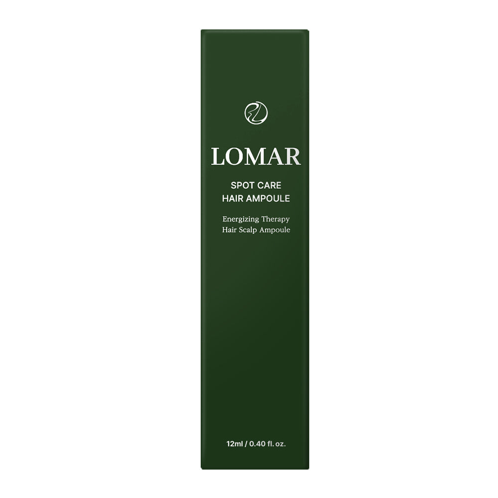 LOMAR Energizing Therapy Hair Scalp Ampoule (12ml) - Rosemary Extract, Anti Hair Loss K-Direct