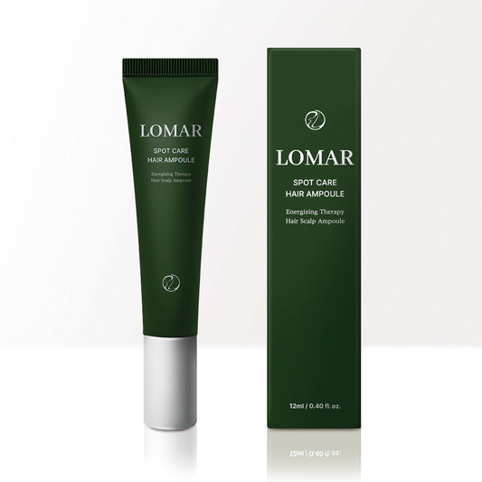 LOMAR Energizing Therapy Hair Scalp Ampoule (12ml) - Rosemary Extract, Anti Hair Loss K-Direct