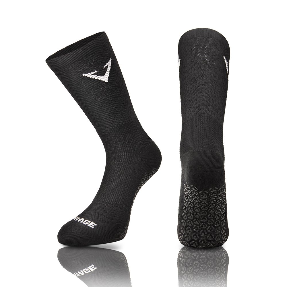 VANTAGE V1 grip socks, Black